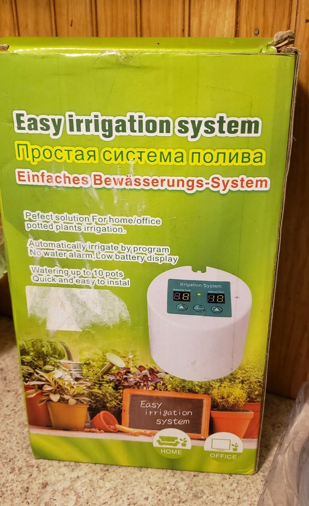 Easy Irrigation System Timer Automatic Watering System - New Open Box
