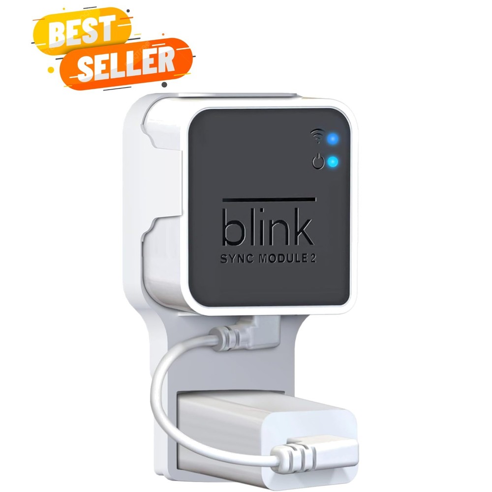 Minimalist Wall Mount for Blink Sync Module 2 - Secure & Space-Saving Solution