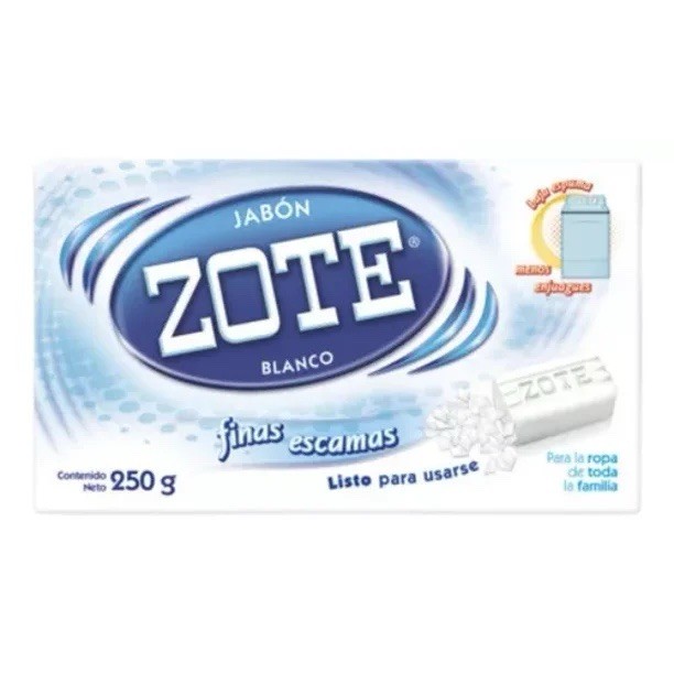 ZOTE Blanco 🇲🇽 Laundry Flakes, 250g, 5 Pack