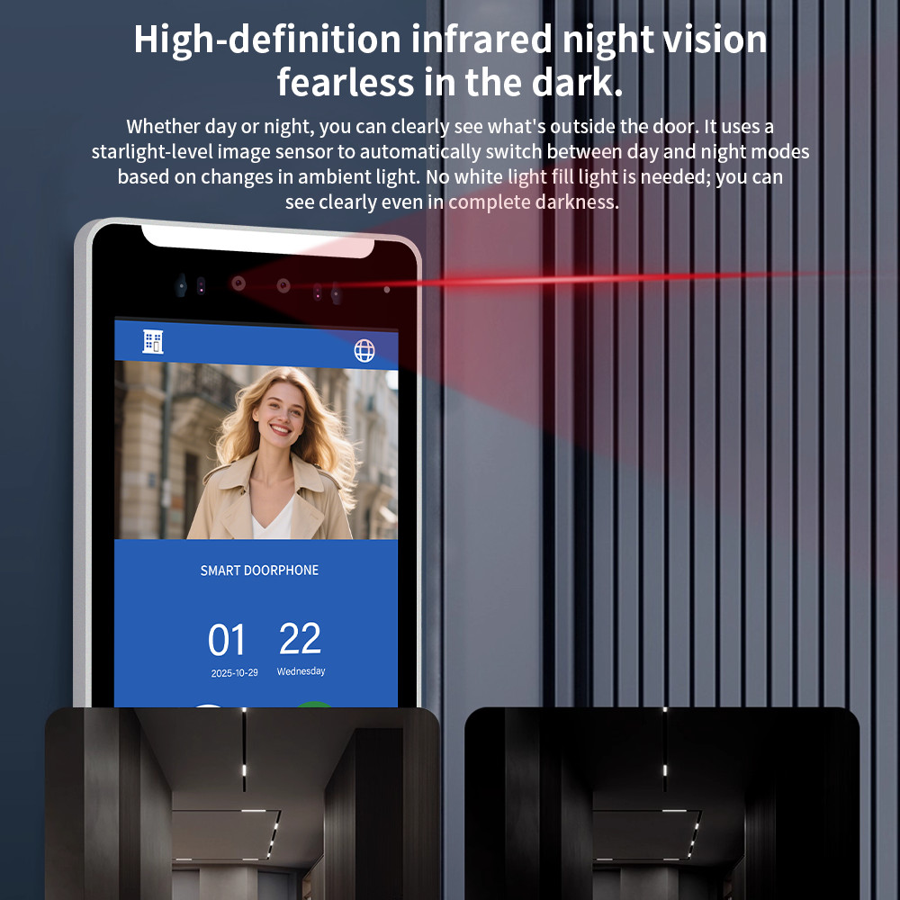 Face Recognition Access Control System,1-32 Unit Apartment Video Intercom System