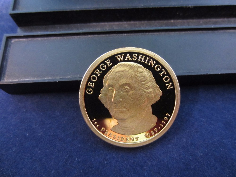 2007-S George Washington Dollar Deep Cameo Mirror Proof Upper Grade Range