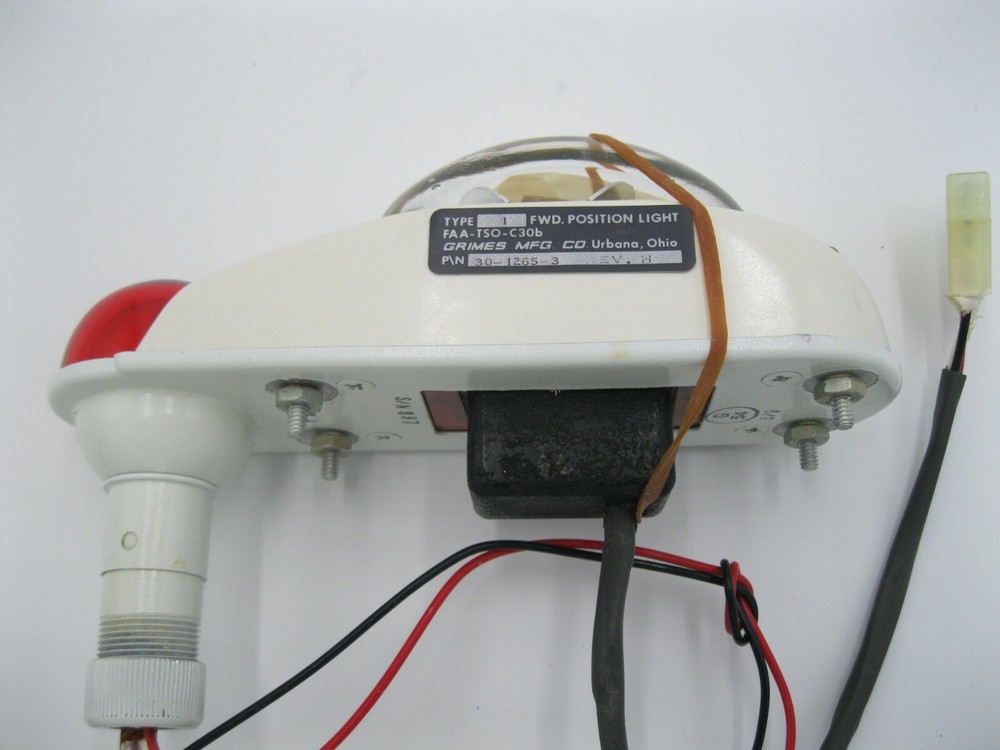 Grimes Wing Tip Strobe Light - Red 30-1265-3 New