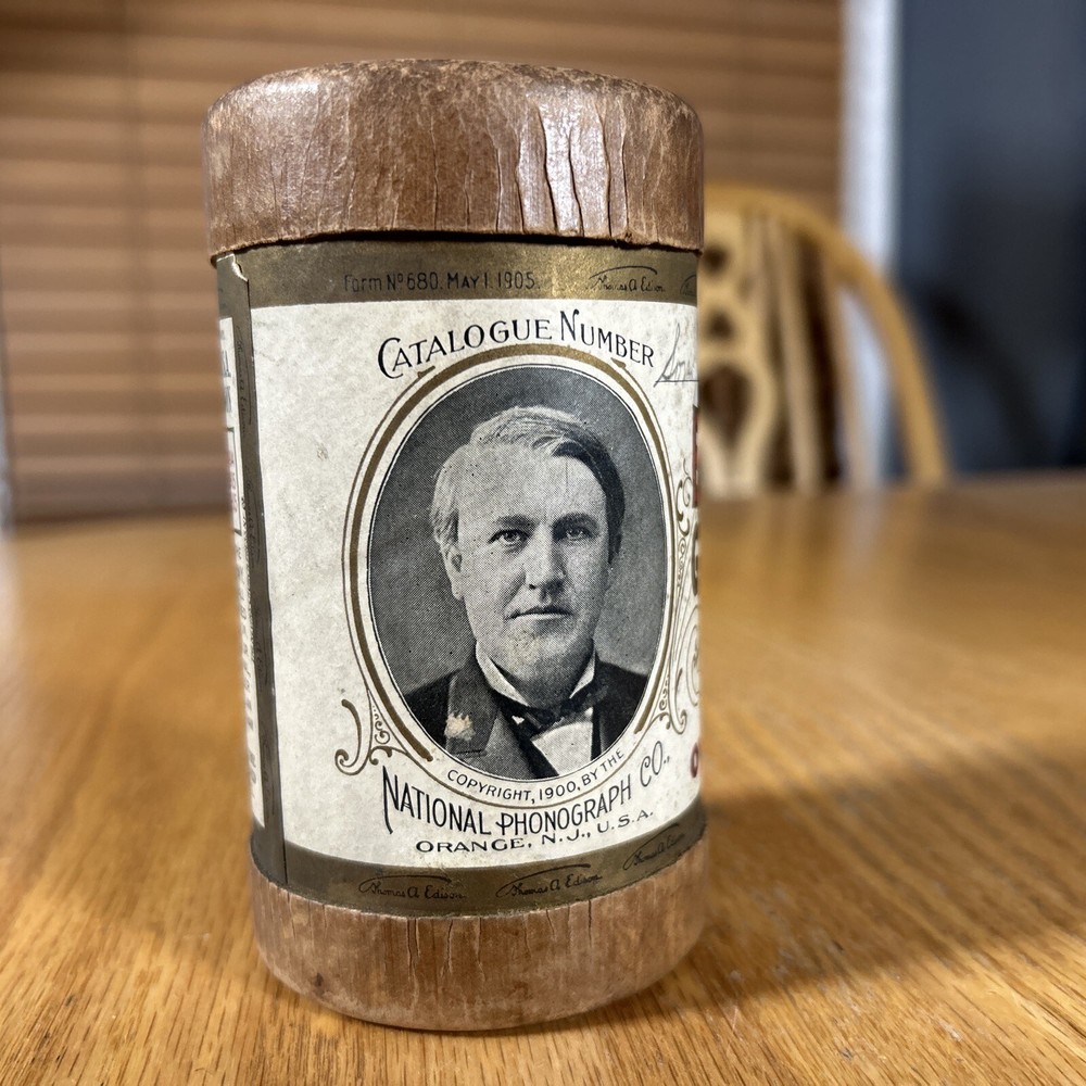 Edison Cylinder Record Teasing 8804 Bob Roberts Untested