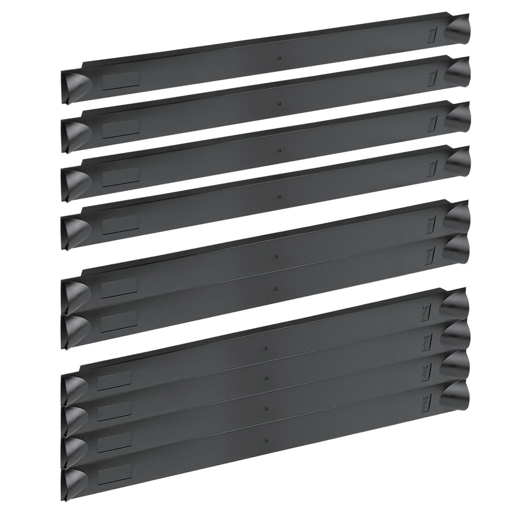 10 Pack 1U Black Plastic Rack Blank Panel 19" Server Rack Toolless Mounting