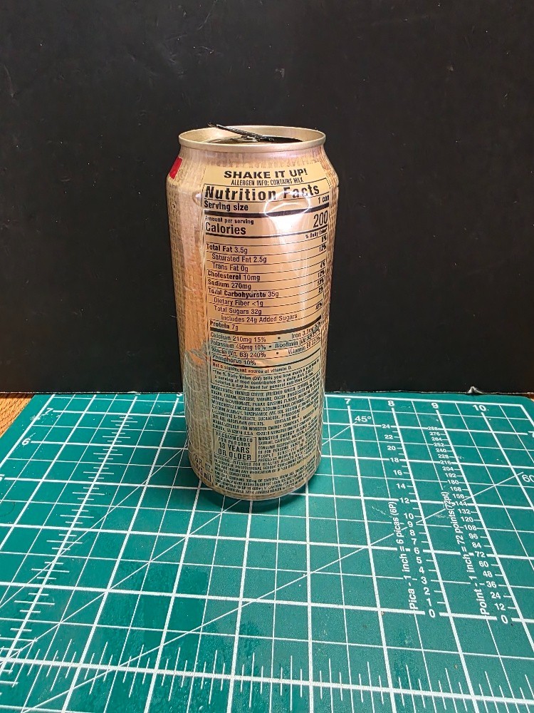 MONSTER ENERGY JAVA 300 MOCHA EMPTY CAN TRIPLE SHOT
