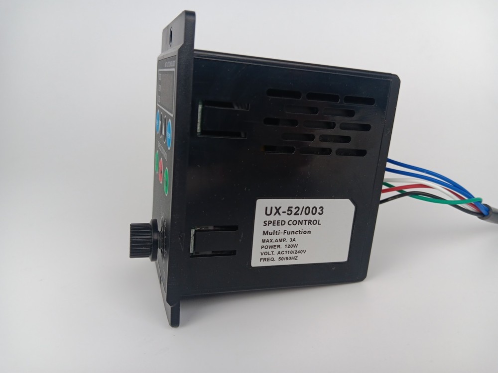 110V Single Phase Induction Gear Motor Programmable Digital Speed Controller