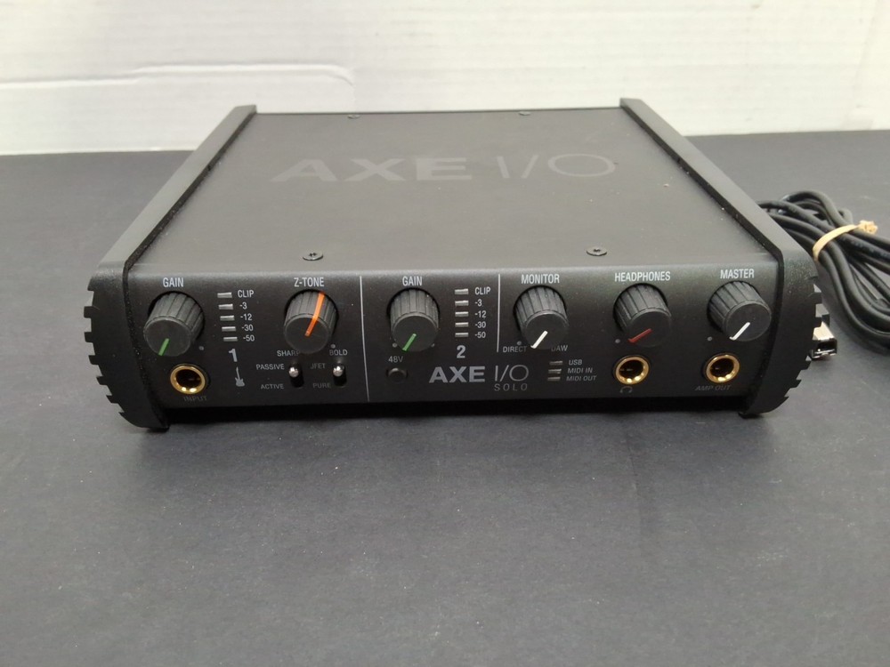 Ik000134 Multimedia Axe I/O SOLO USB Audio Interface- UNTESTED- FREE RETURNS