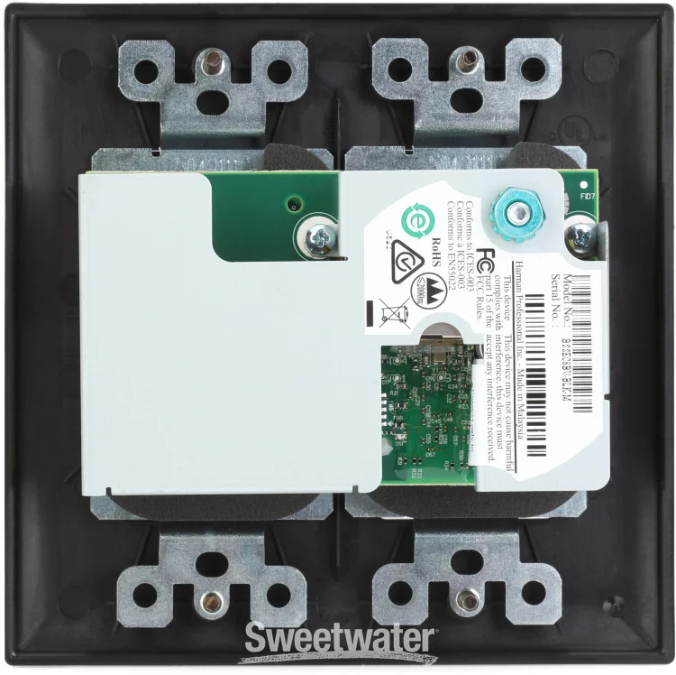 BSS EC-8BV Ethernet 8-button & Volume Controller - Black