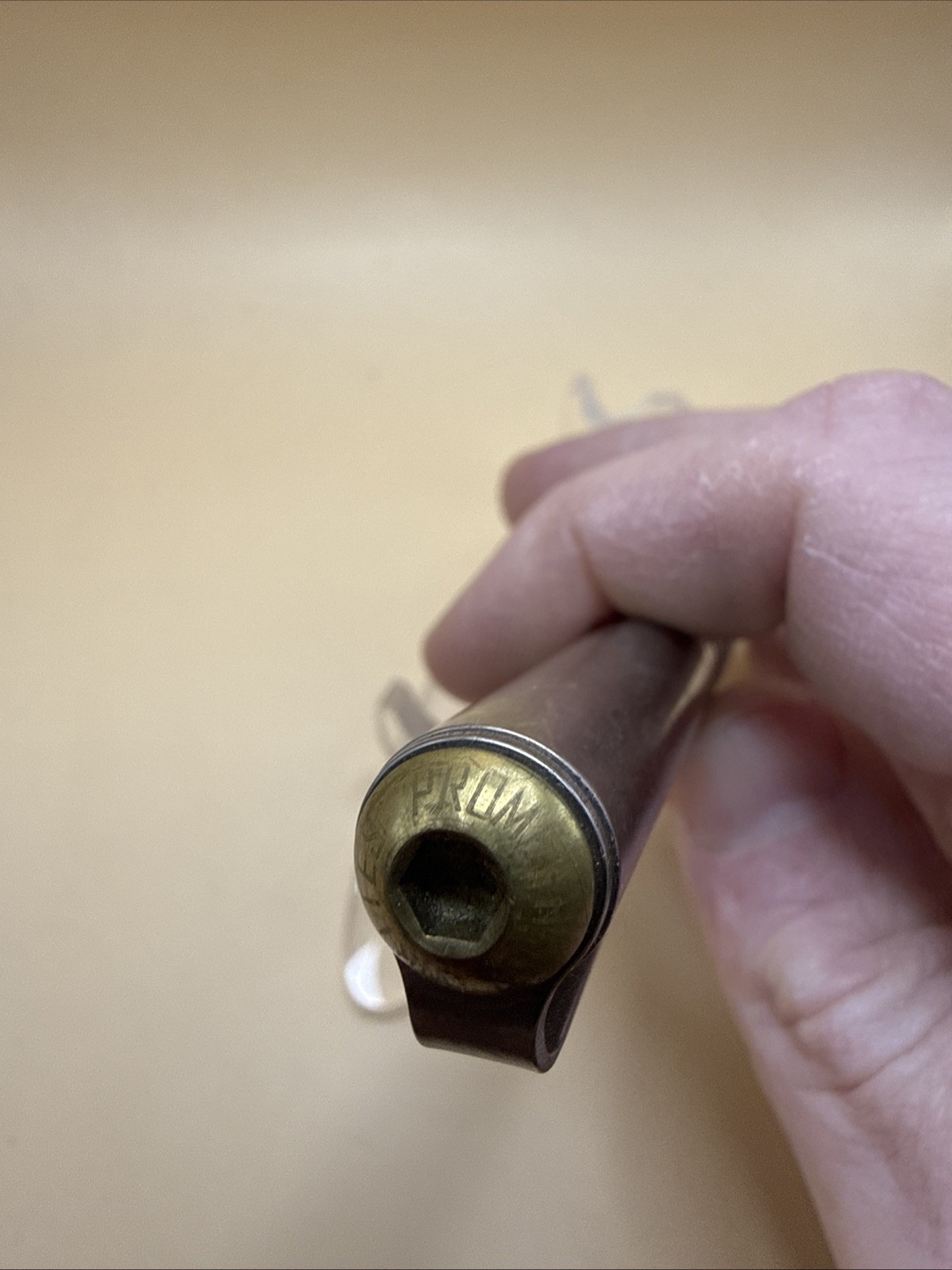 Prometheus Lights Alpha Executive Pen Titanium Ballpoint Pen