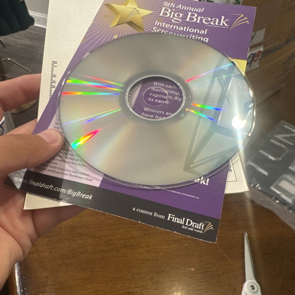 Final Draft Version-7 Professional Scriptwriting Software Slipcover A