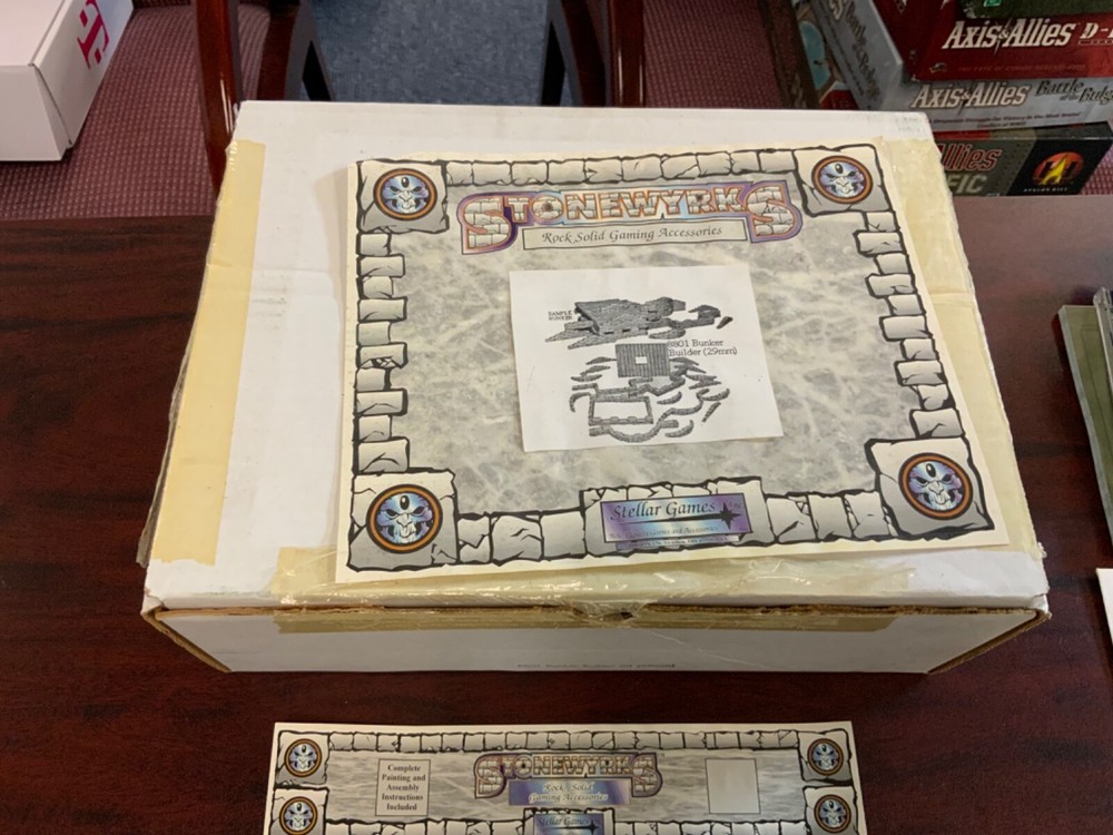 Tabletop Terrain Stellar Games Bunker Builder Kit 29mm 8801 Stonewyrks