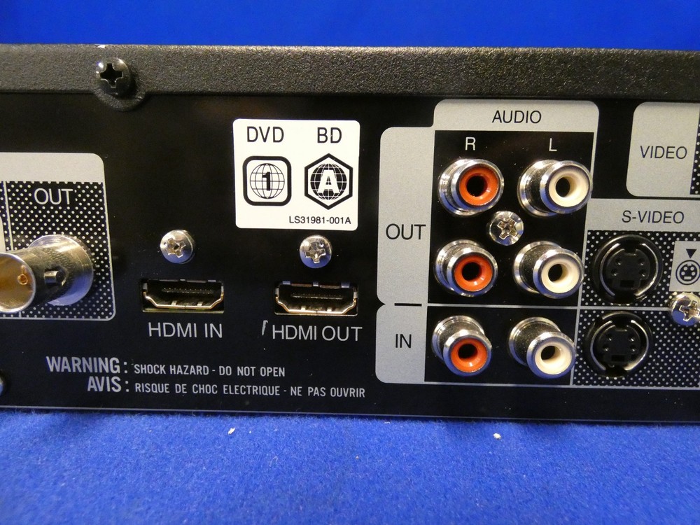 JVC SR-HD2700U Blu-Ray Disc & HDD Recorder