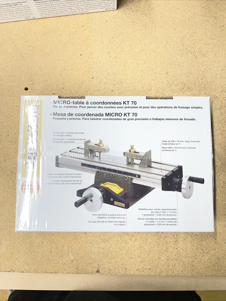 PROXXON MICRO Compound Table KT 70, #27100