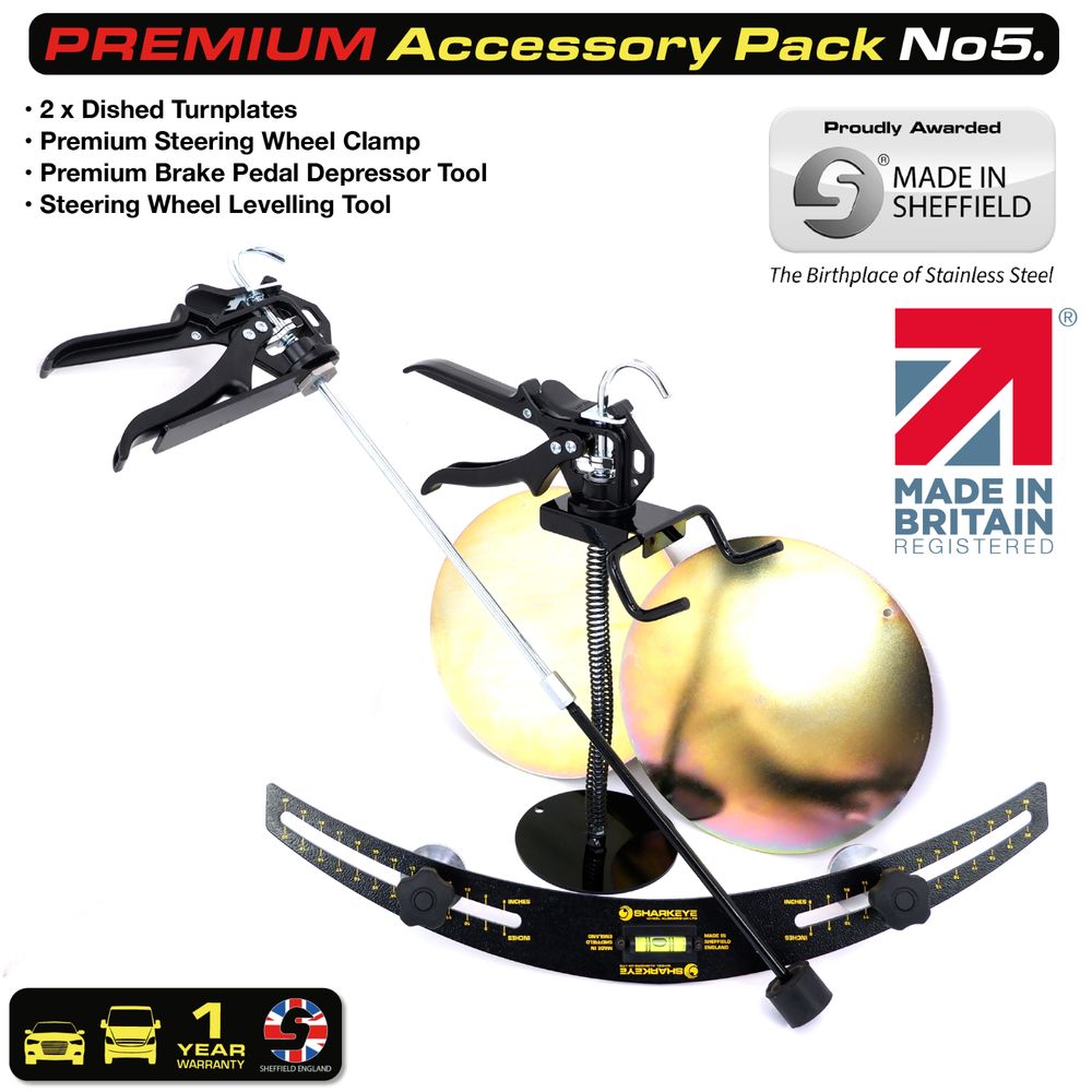 SharkEye PREMIUM Wheel Alignment Accessory Pack No5