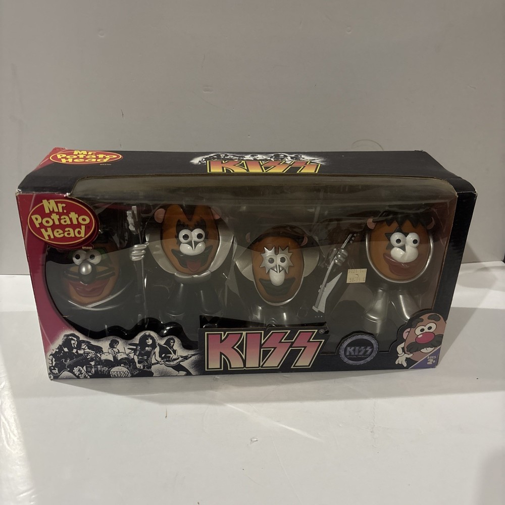 KISS Mr. Potato Head Complete Set SEALED Official Hasbro 2009