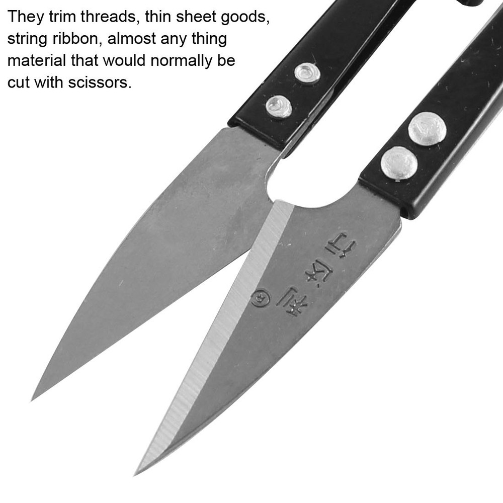 Metal Sewing Snips Thread Cutter Yarn Scissors Nipper 2pack