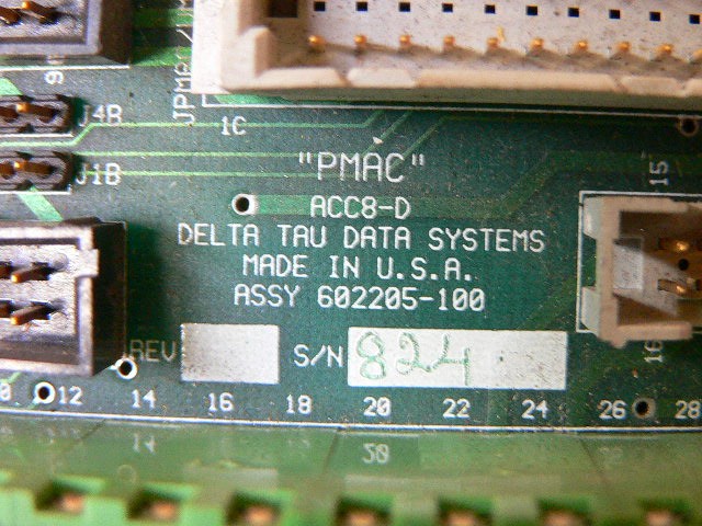 Delta Tau Data Systems Pmac Acc8-D Terminal Block Pmac Accessory Module