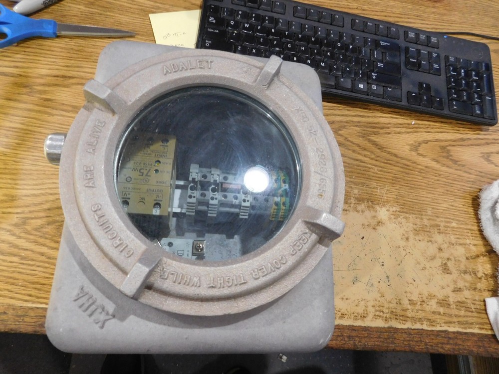Adalet Model: XJHAGC Explosion Proof Electrical Enclosure with Idec Components