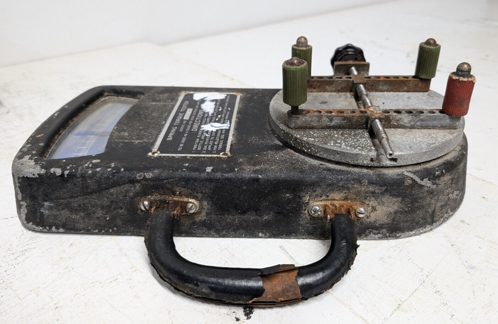 Owens-Illinois Spring Torque Tester, Screw Cap Torque Testing Machine