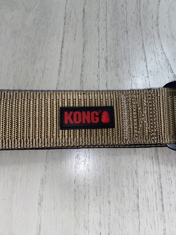 Kong strongest collar , Tan, Size X -Large