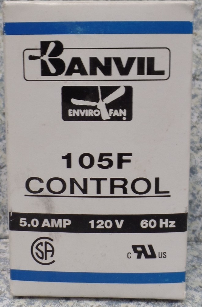 BANVIL 105F Control 5.0AMP 120V 60Hz Solid State Variable Speed AC Control NEW