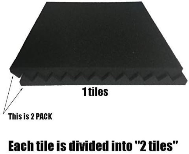 Sound Absorbing Panels for Studios 96 Pack