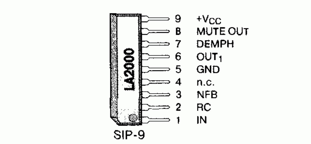 🔧 10pcs LA2000 Audio Level Sensor IC SIP-9 Chanzon®