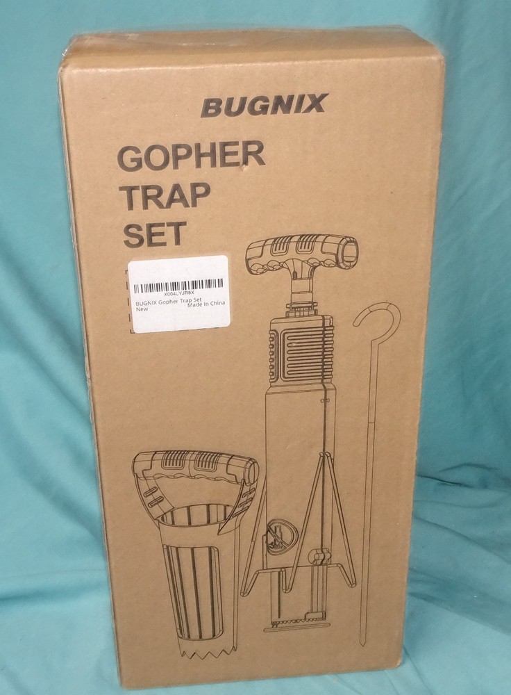 = new in box = Bugnix Gopher Trap Set