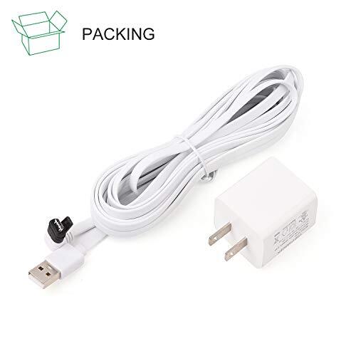 30Feet Long USB Charging Cable And Adapter For Arlo Pro Arlo Pro 2 Power Charger