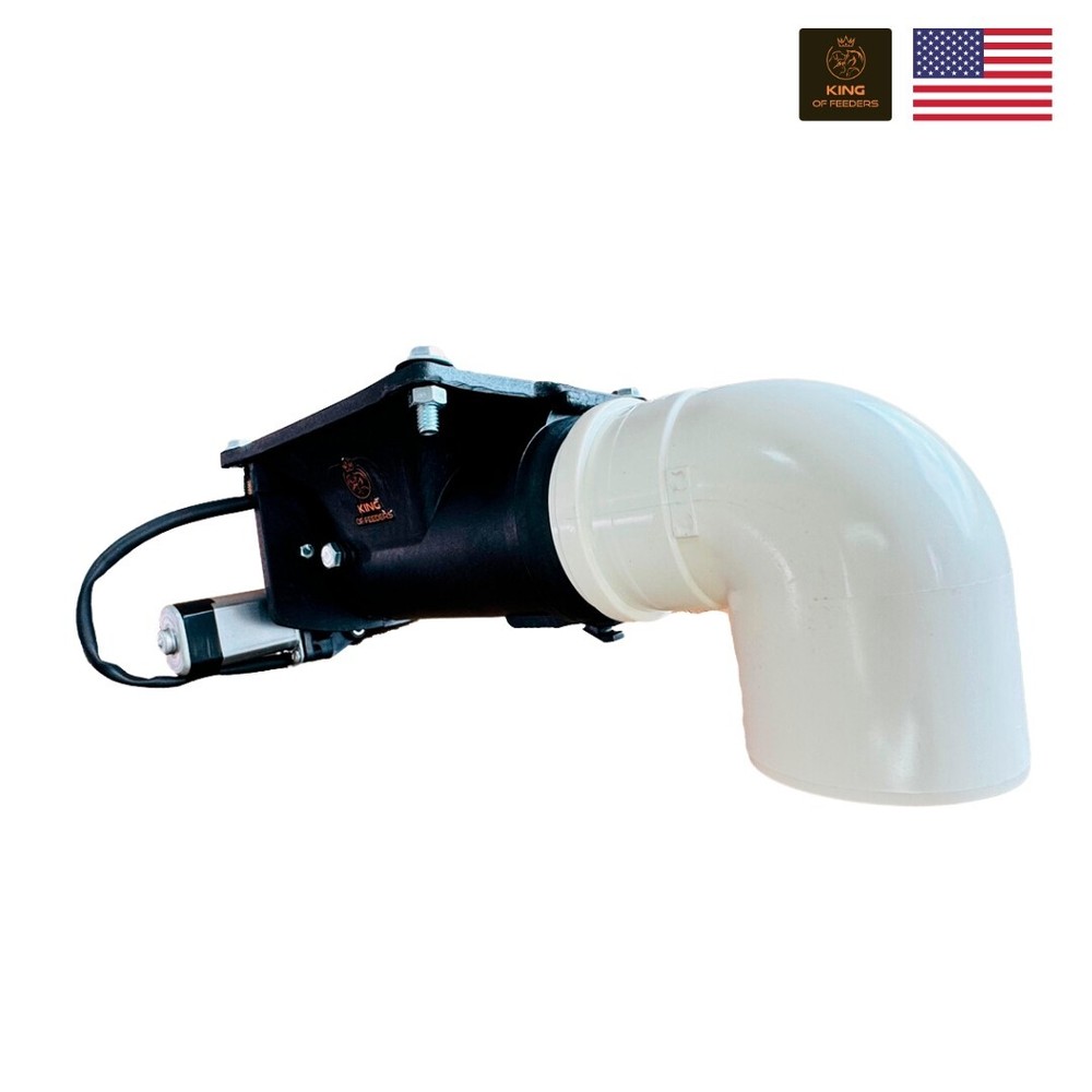 Automatic Feeder for Ducks and Geese, Food Dispenser with Timer