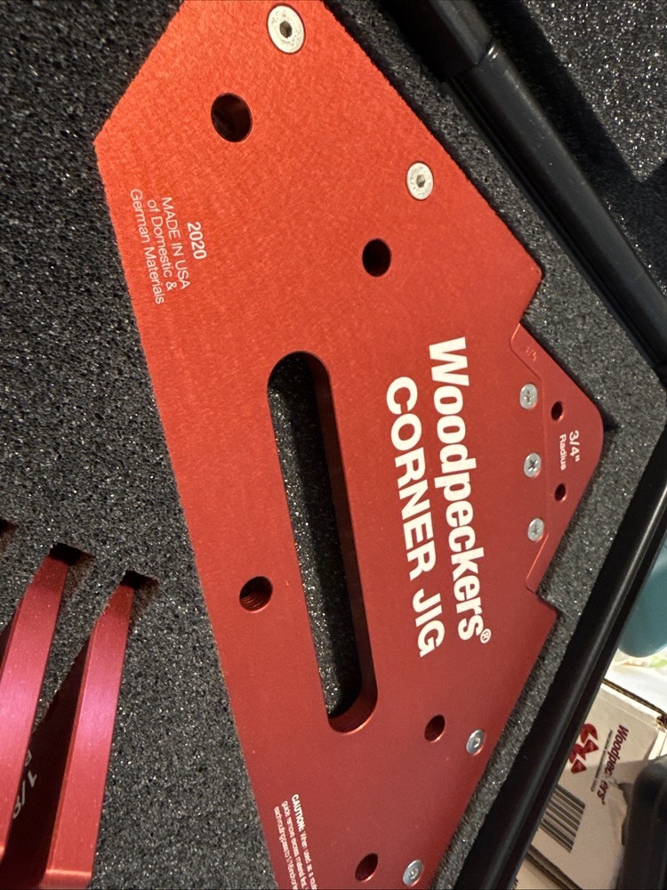 Woodpeckers OneTIME Tool Corner Jig Radius Set