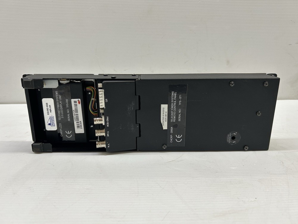 Telecast Fiber Systems Remote Control Panel Type 2050A