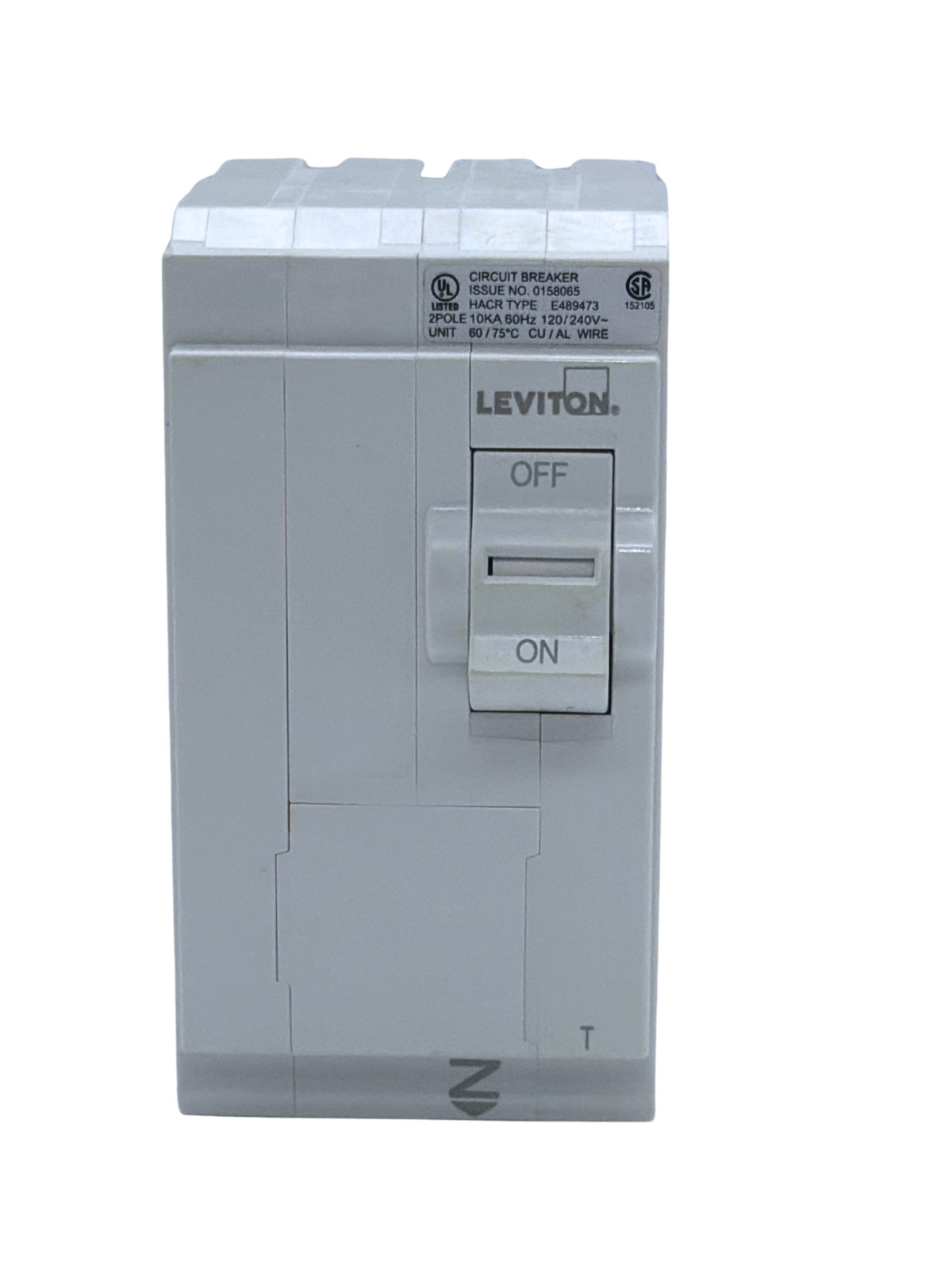 Leviton 2-Pole Circuit Breakers – 20A to 60A – Choose Amperage – UL Listed NEW