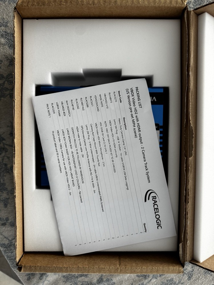 Vbox Racelogic VBOX HD2 Track Package