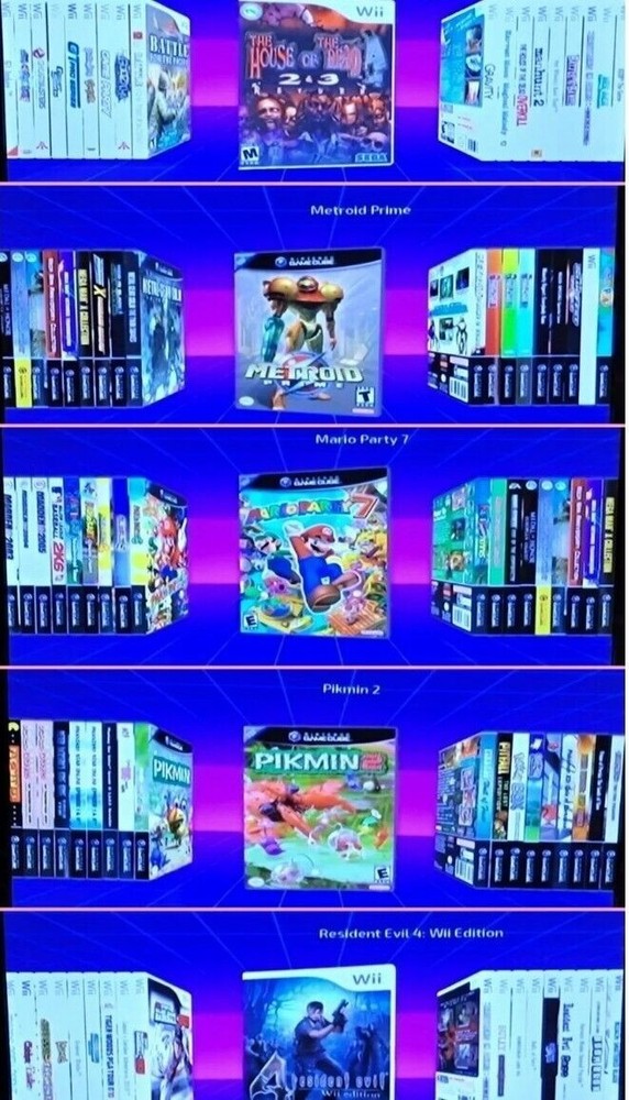 Nintendo Wii Game Console Bundle 100+ Games