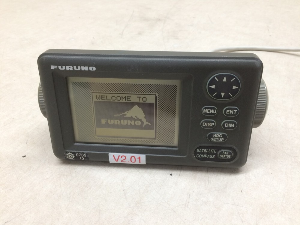 Furuno SC-502 Satellite Compass Display Head V2.01 Screen Button