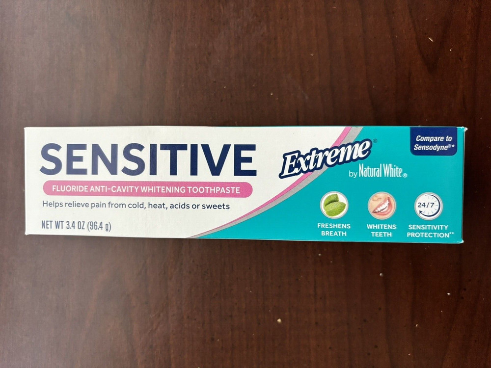 2 Sensitive Toothpaste Extreme by Natural White