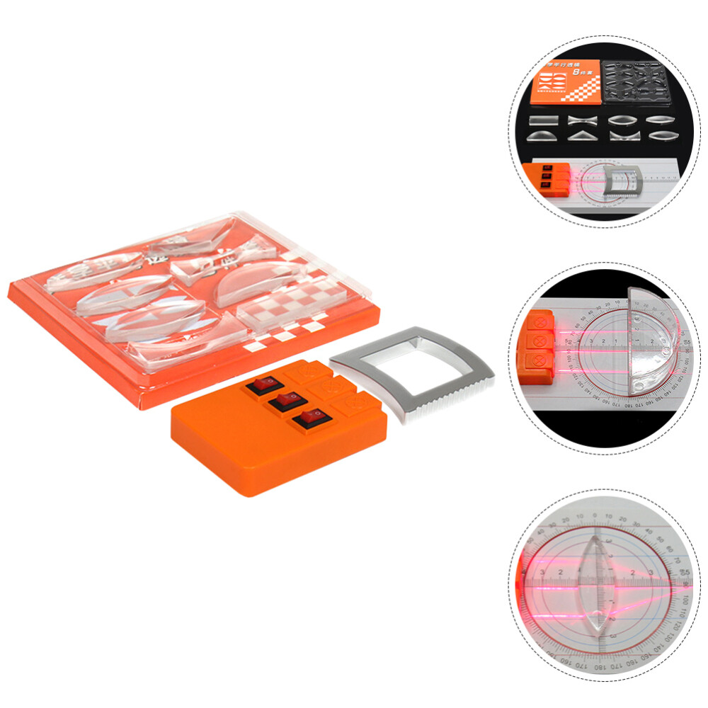 1 Set Physics Science Optical Experiment Tool Optical Lens Refraction Set