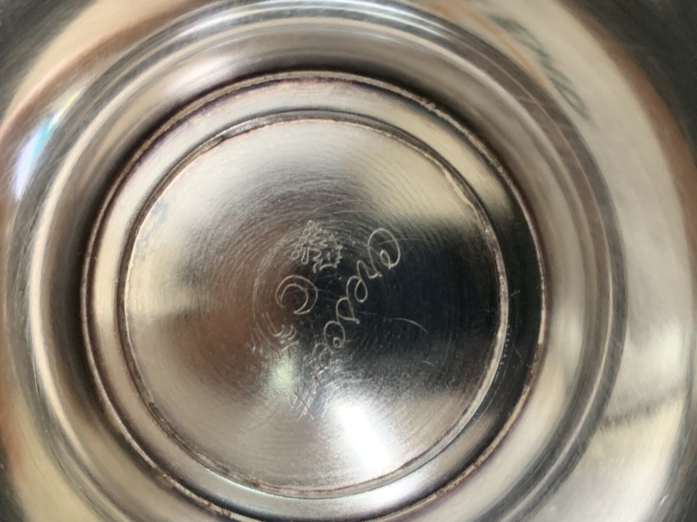 Vintage Silver Plated Crescent Tea/coffee Jug/jar