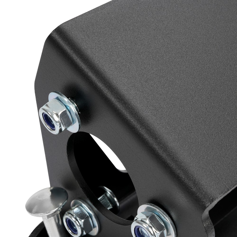 Trailer Tongue Jack Stand Bracket Bolt-On Relocation Kit Tailgate Clearance