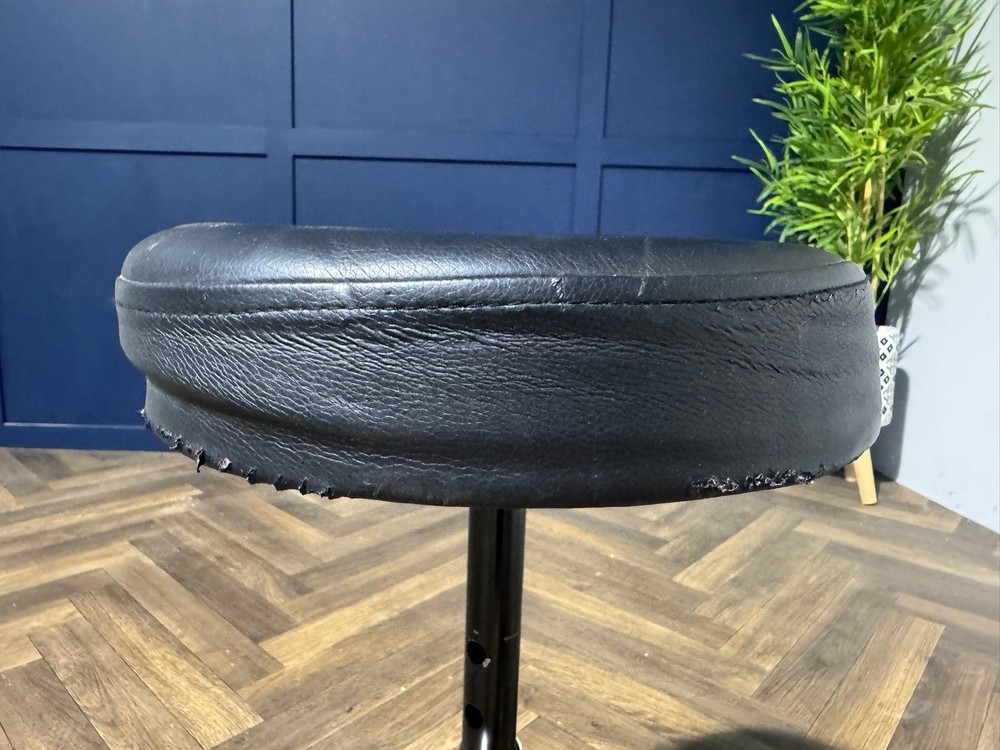 Drum Stool Throne Black / Height Adjustable / Drum Hardware #OA110