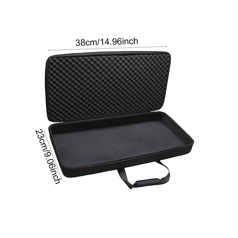 25 Key USB Keyboard Controller Case Professional Sturdy Practical Smooth Zipper