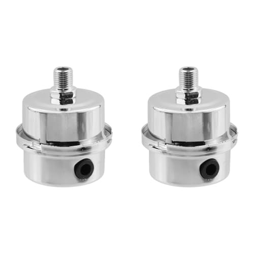 Air Compressor Filter Thread Air Compressor Intake Filter Sound 1/4" Silver