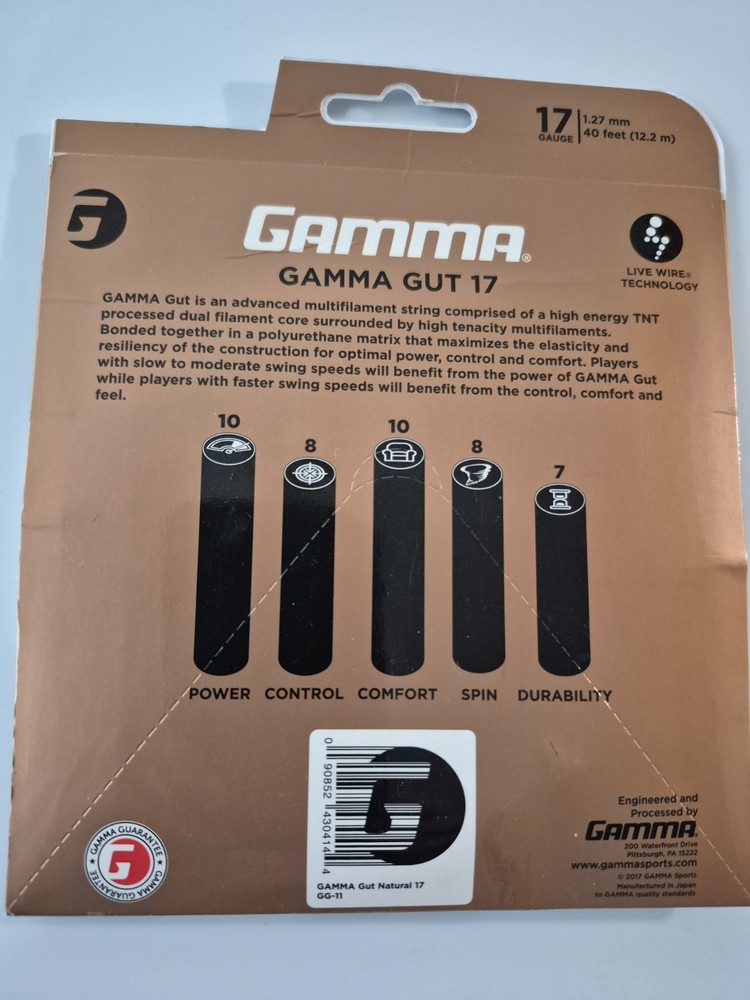 Gamma Gut 17 String