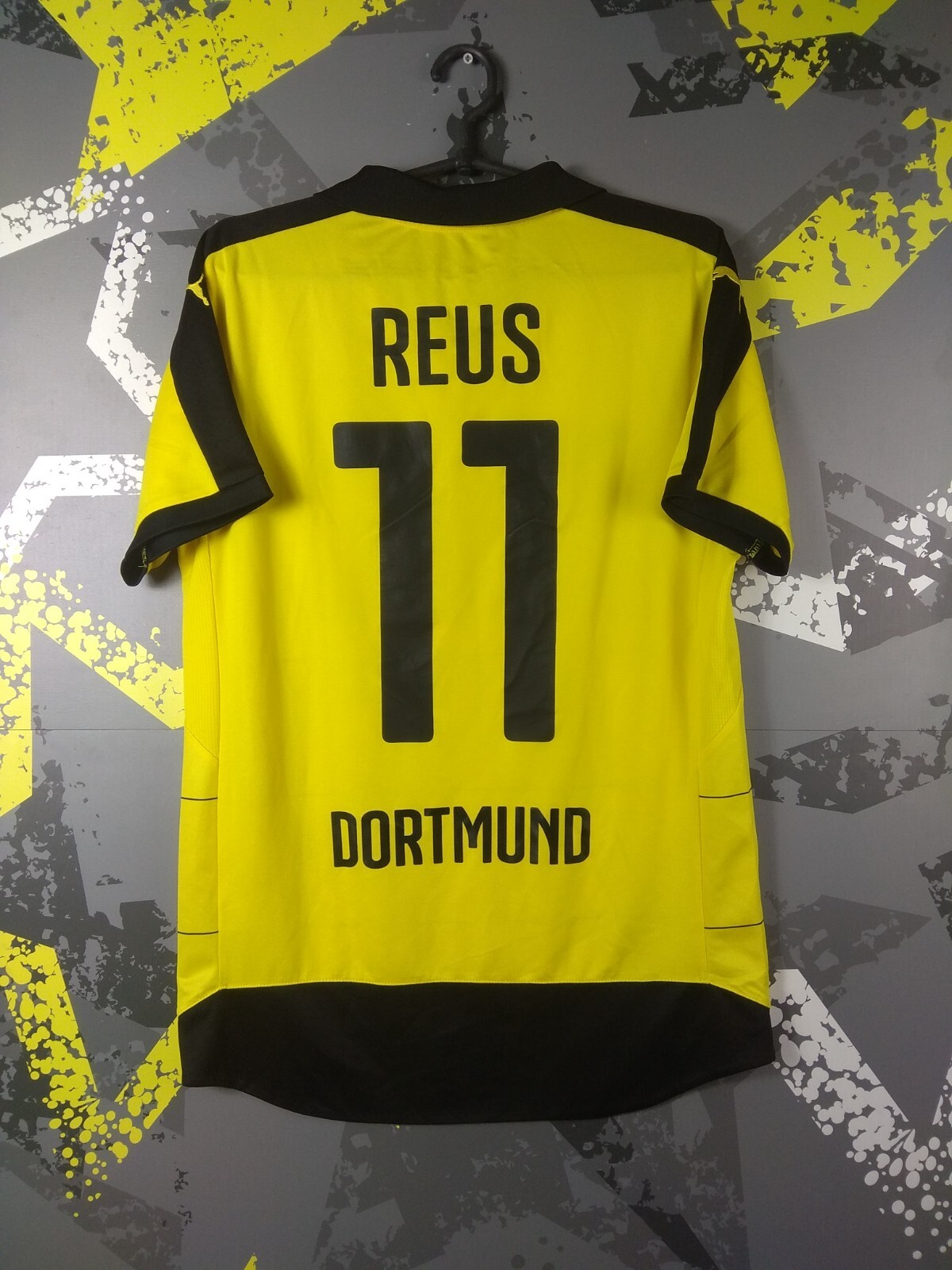Reus Borussia Dortmund Home football shirt 2015 - 2016 Puma Men Size M ig93