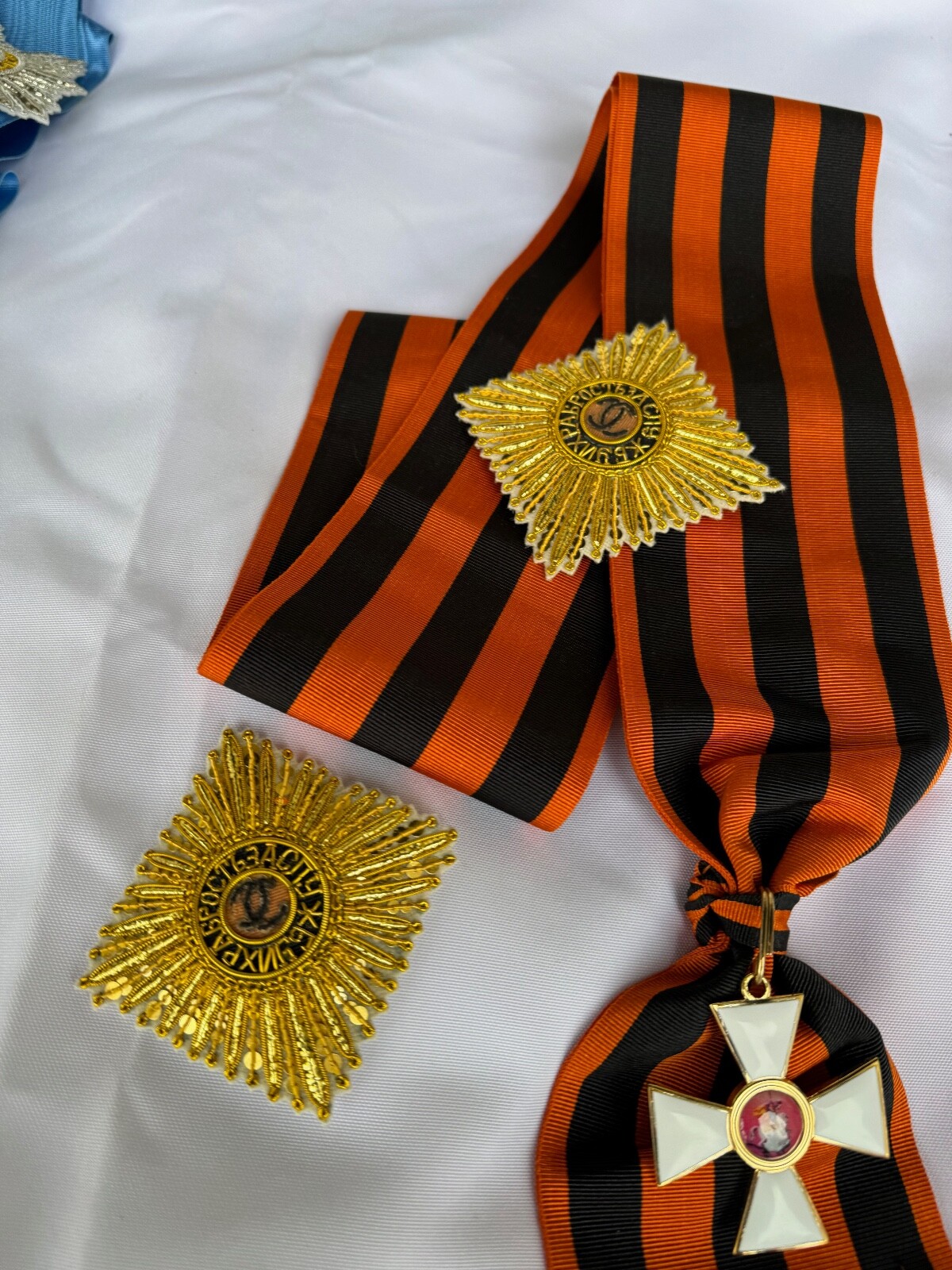 Russian Imperial Order of St.George Embroidered star, perfect replica 1760-1850s