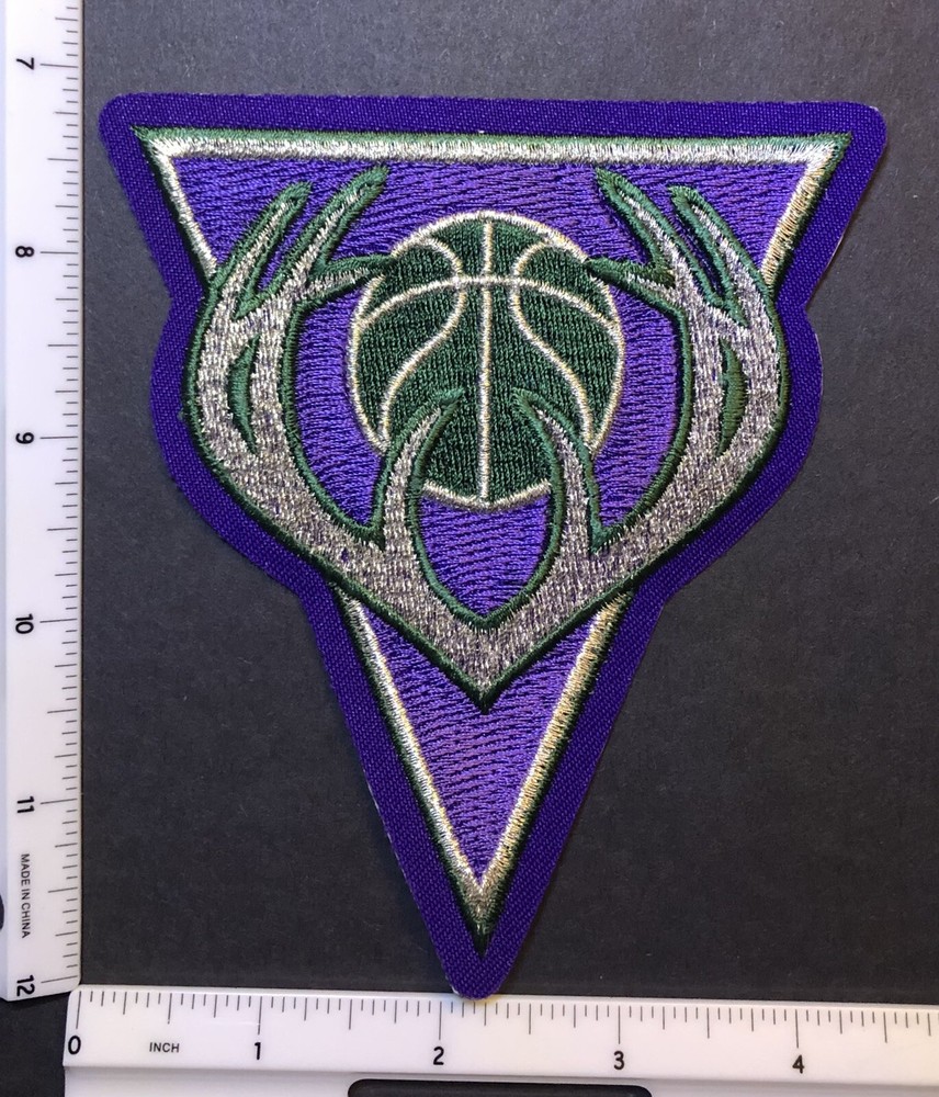 Milwaukee Bucks Old School Logo Patch 4” x 5”