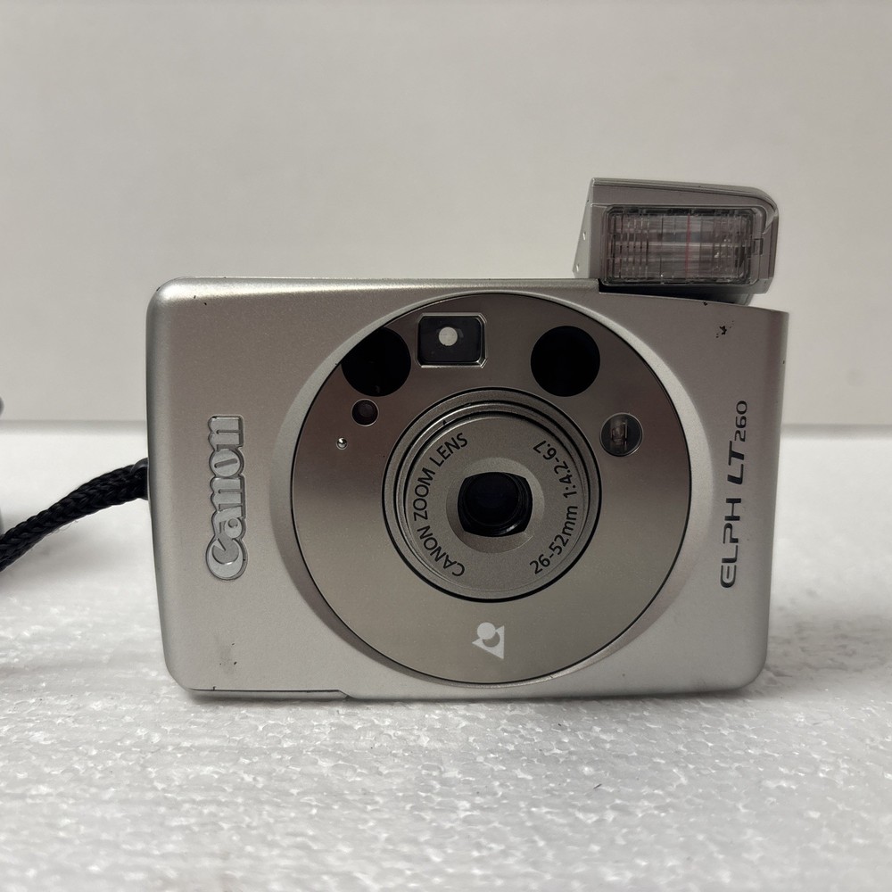Canon Elph LT 260 APS Point & Shoot Camera w/ Case