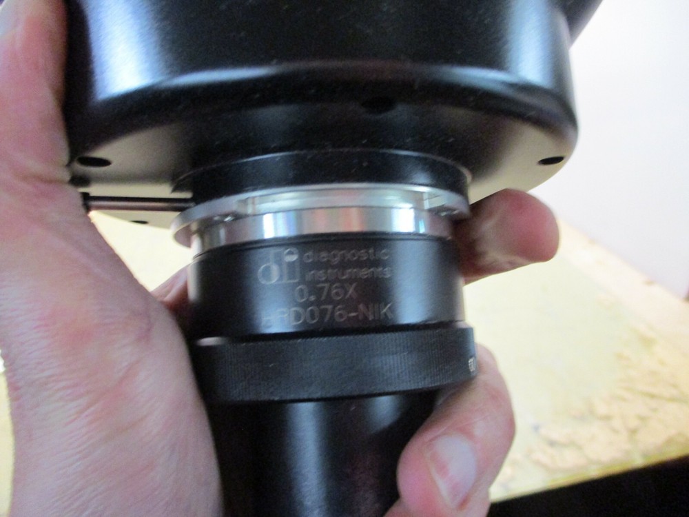 diagnostic instruments rt slider spot hrd076-nik microscope camera [3*J-3]