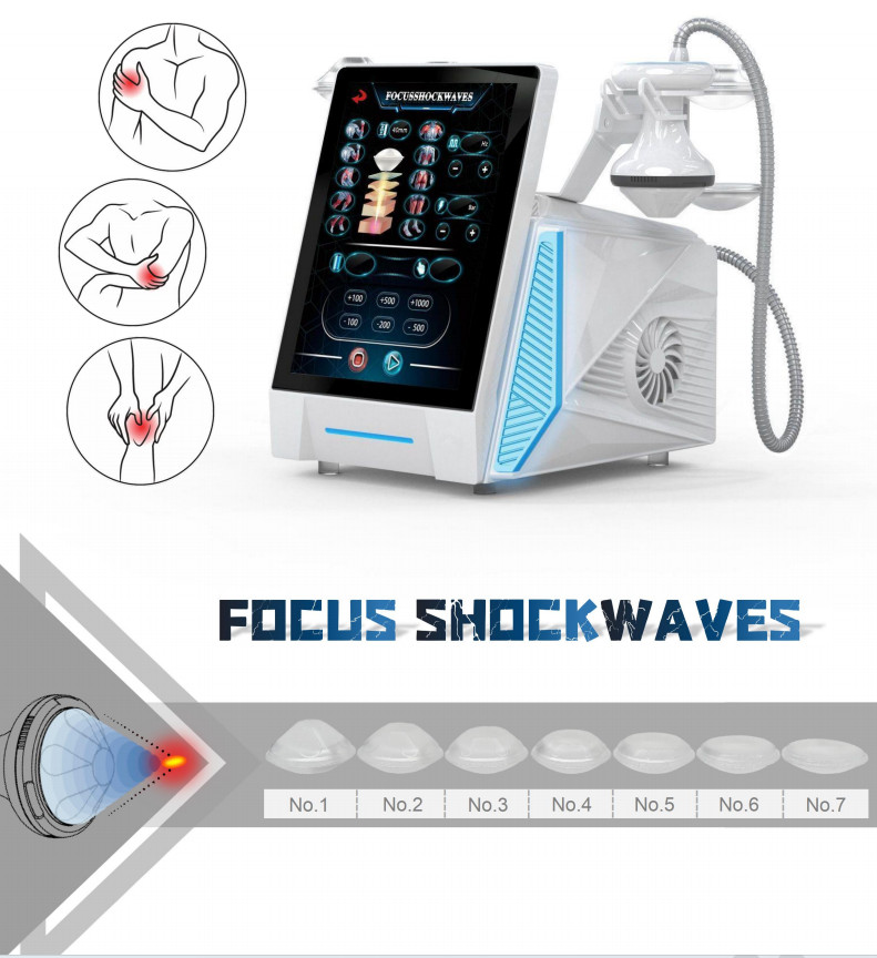 Focus Shockwave ESWT Physio Therapy Machine Deep Tissue Relax Massage Care